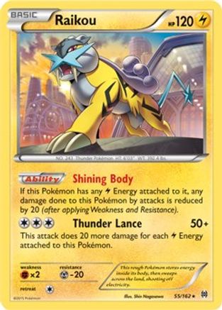 Raikou 055/162 - Holofoil Blister Exclusives - Promo