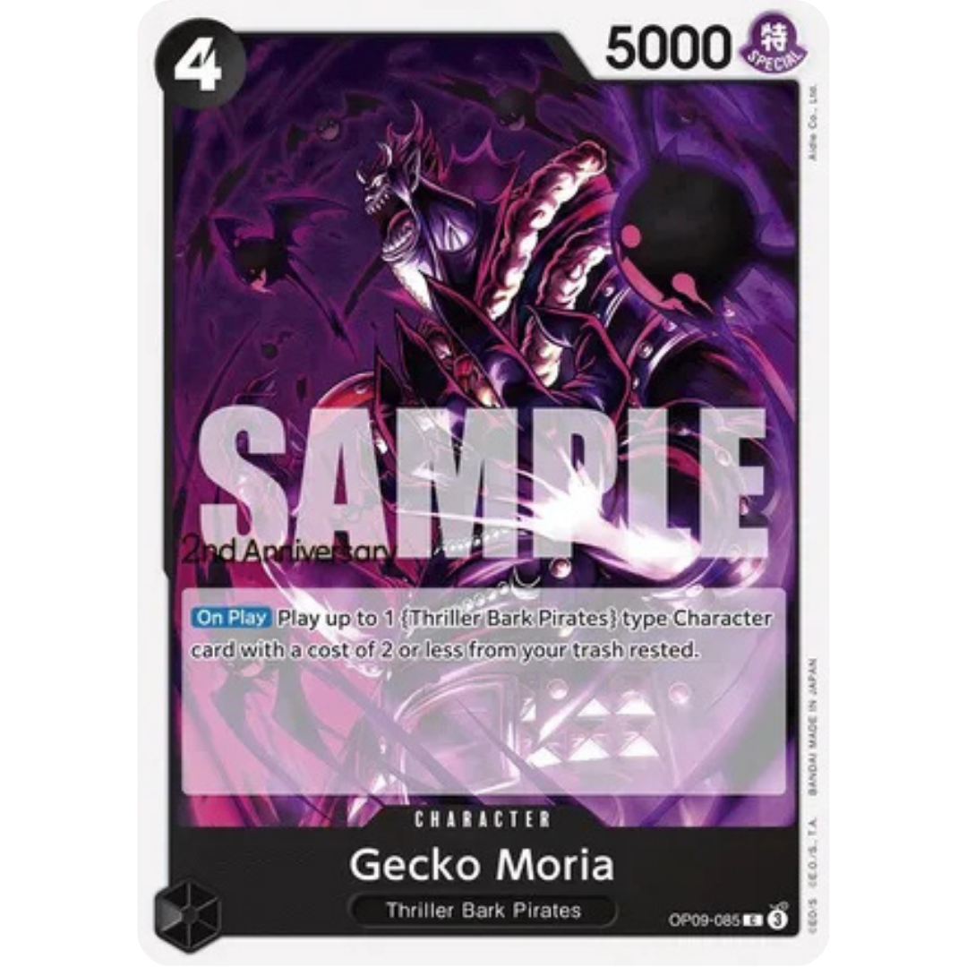 Gecko Moria (OP09-085) - Emperors in the New World: 2nd Anniversary Tournament Cards