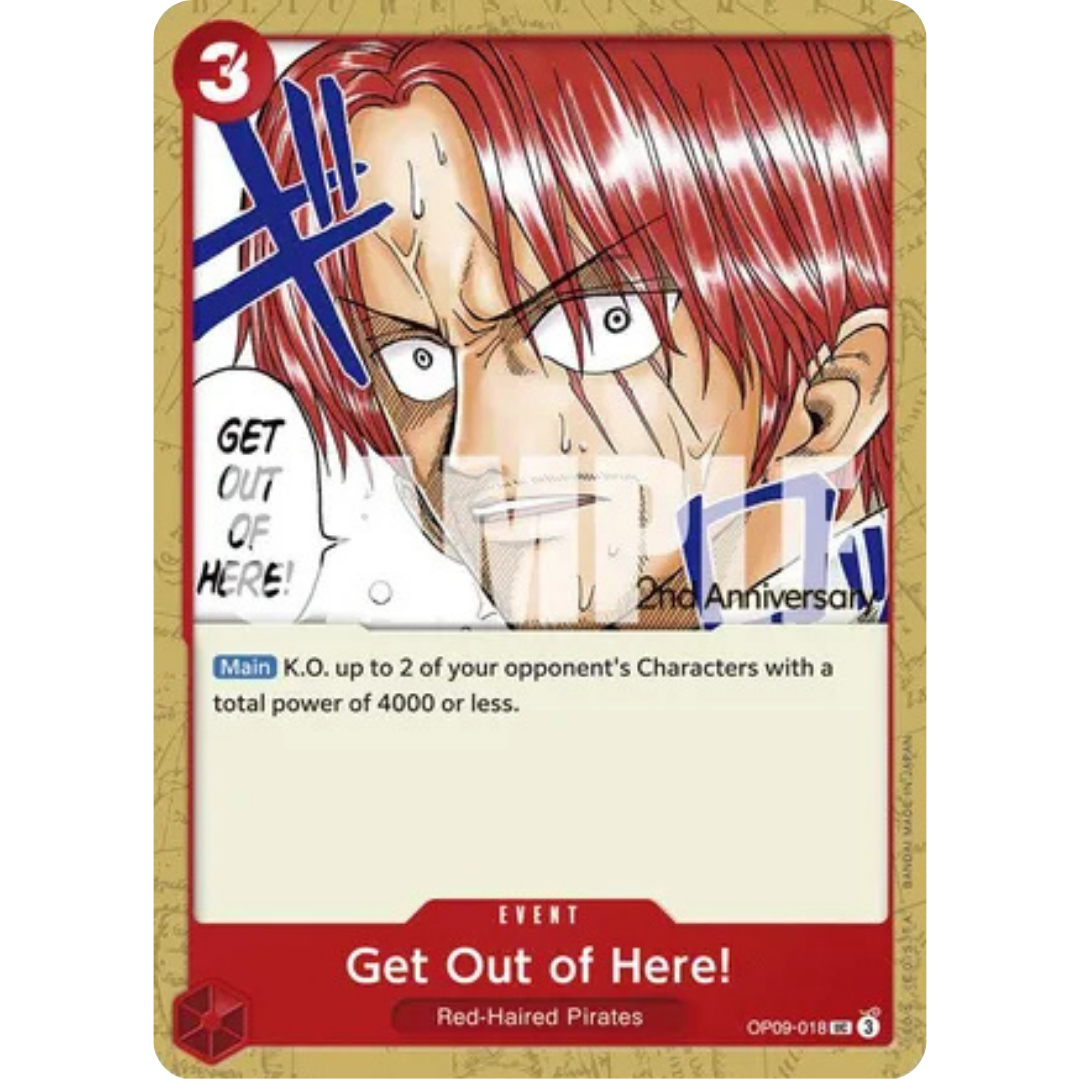 Get Out of Here! (OP09-018) - Emperors in the New World: 2nd Anniversary Tournament Cards