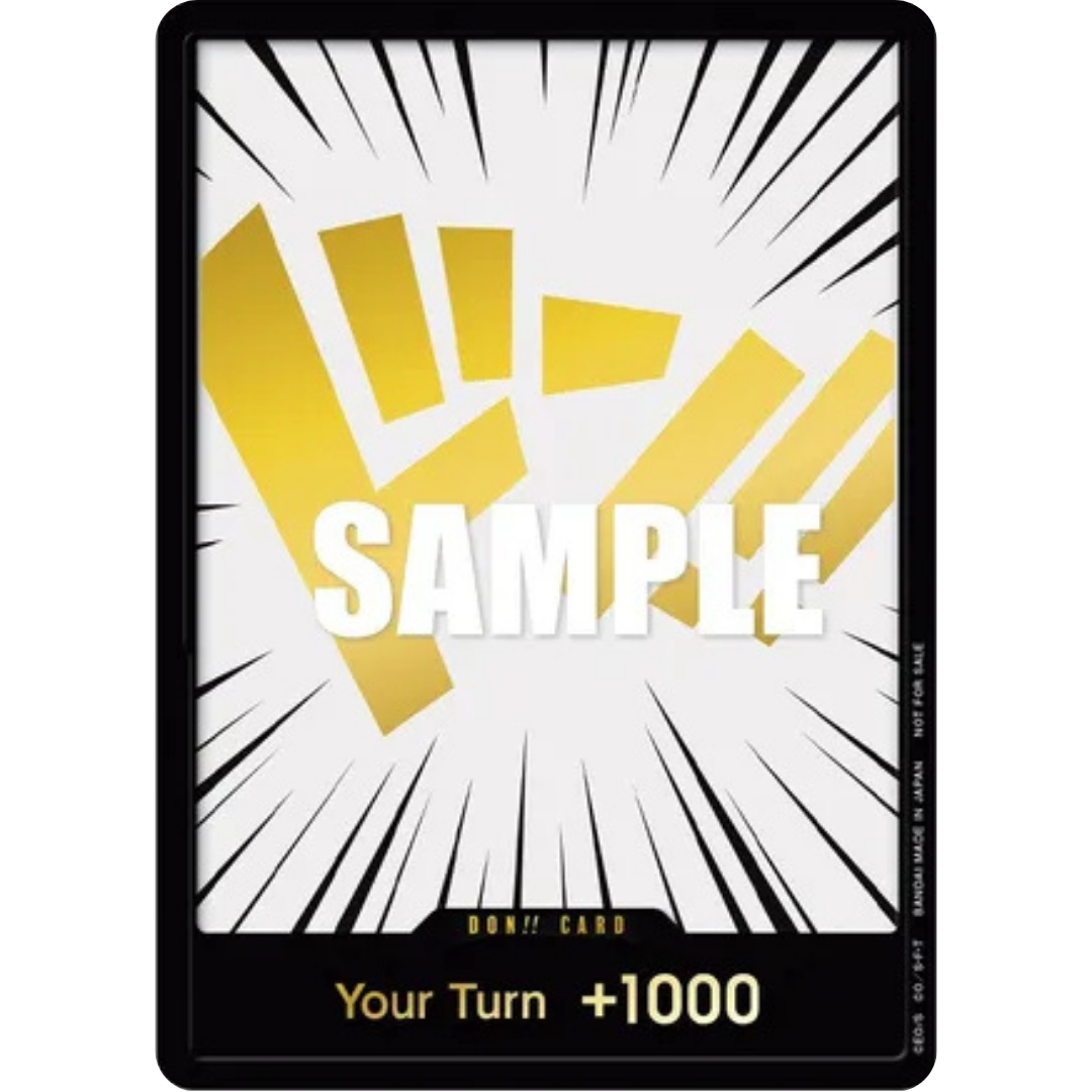 DON!! Card (Gold) - One Piece Promotion Cards Foil