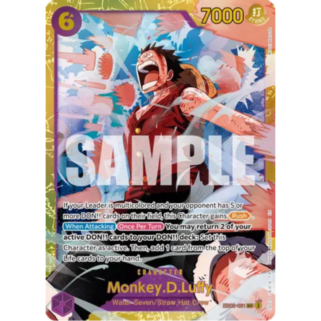 Monkey.D.Luffy - EB02-061 (Reprint) (EB02-061) - Premium Booster -The Best- Vol. 2 Foil