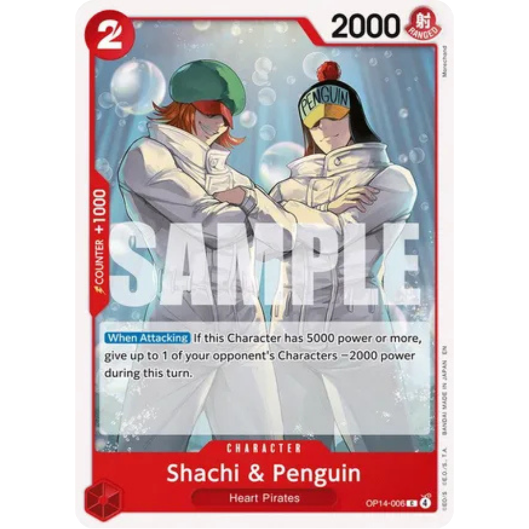 Shachi & Penguin (OP14-006) - The Azure Sea's Seven