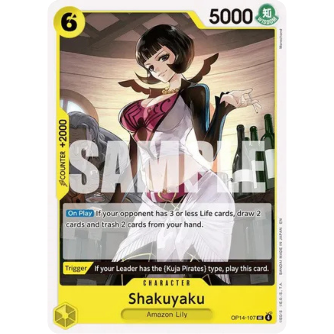 Shakuyaku (OP14-107) - The Azure Sea's Seven