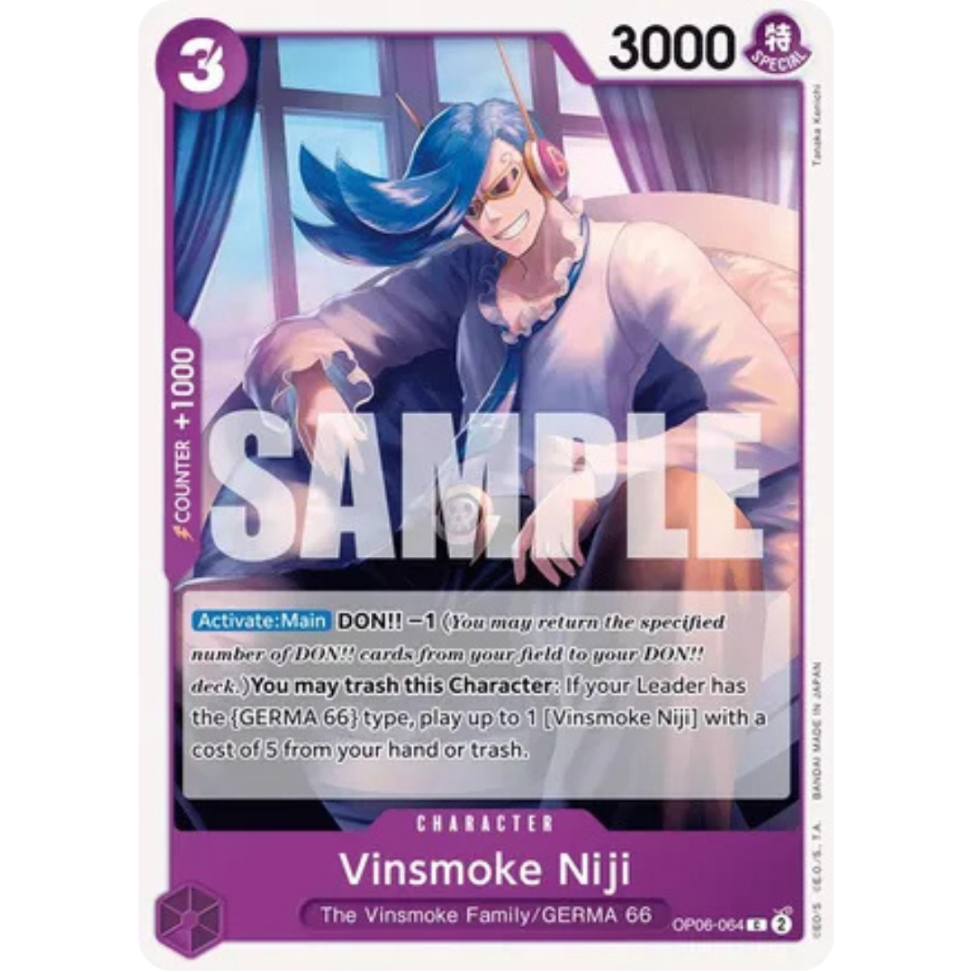 Vinsmoke Niji (064) (OP06-064) - Wings of the Captain
