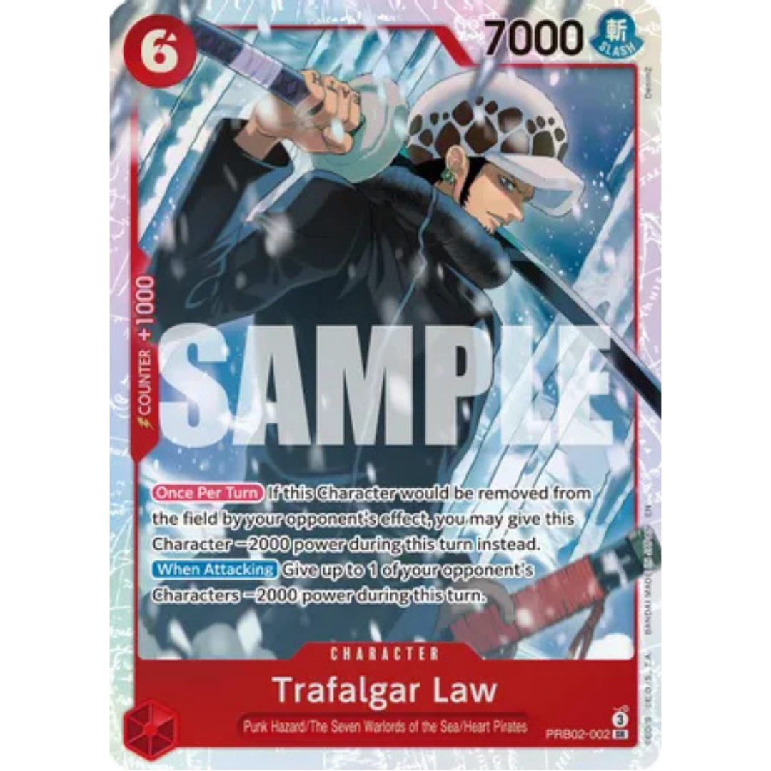Trafalgar Law (PRB02-002) - Premium Booster -The Best- Vol. 2 Foil