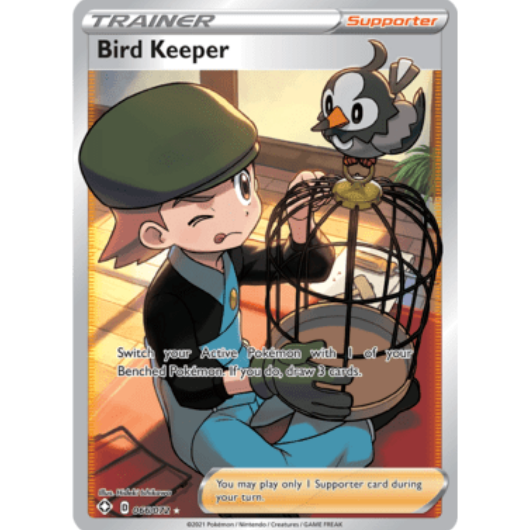Bird Keeper (Full Art) 066 - Holofoil Shining Fates - Ultra Rare