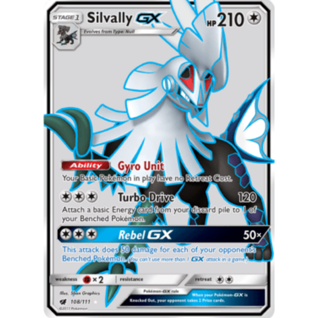 Silvally GX (Full Art) - Holofoil SM Crimson Invasion - Ultra Rare