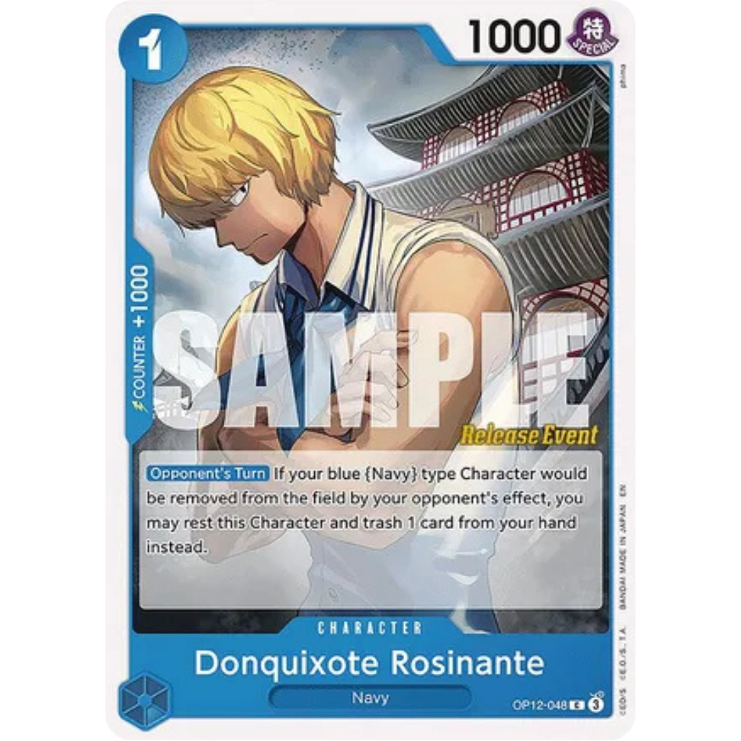 Donquixote Rosinante (048) (OP12-048) - Legacy of the Master Release Event Cards