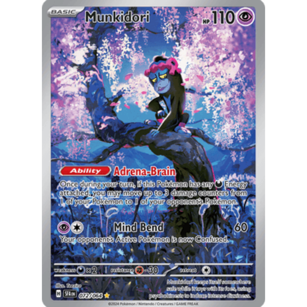 Munkidori 072 - Holofoil SV Shrouded Fable - Illustration Rare