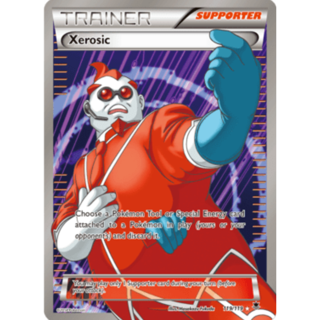 Xerosic (119 Full Art) 119/119 - Holofoil XY Phantom Forces - Ultra Rare