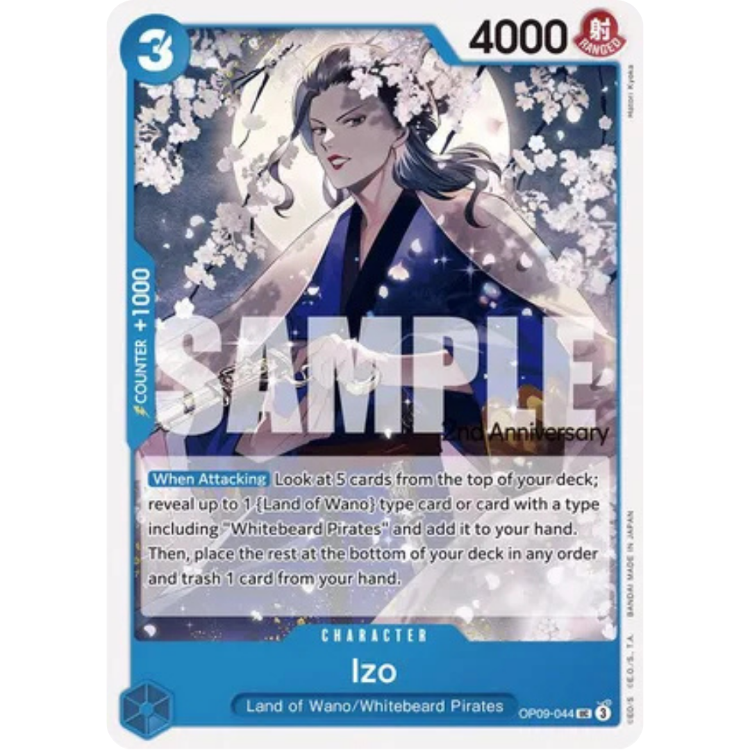 Izo (OP09-044) - Emperors in the New World: 2nd Anniversary Tournament Cards