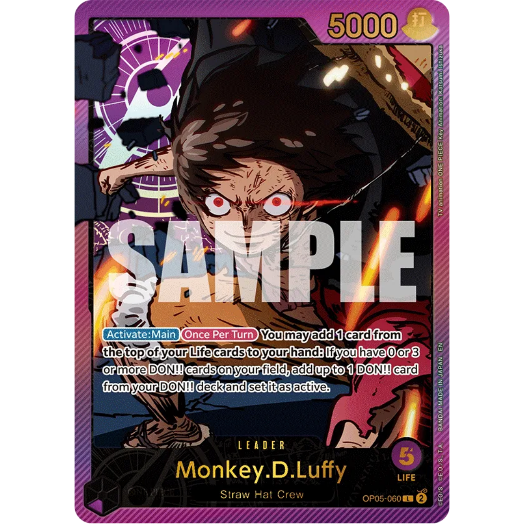 Monkey.D.Luffy (SPR) (OP05-060) - Extra Booster: Anime 25th Collection Foil