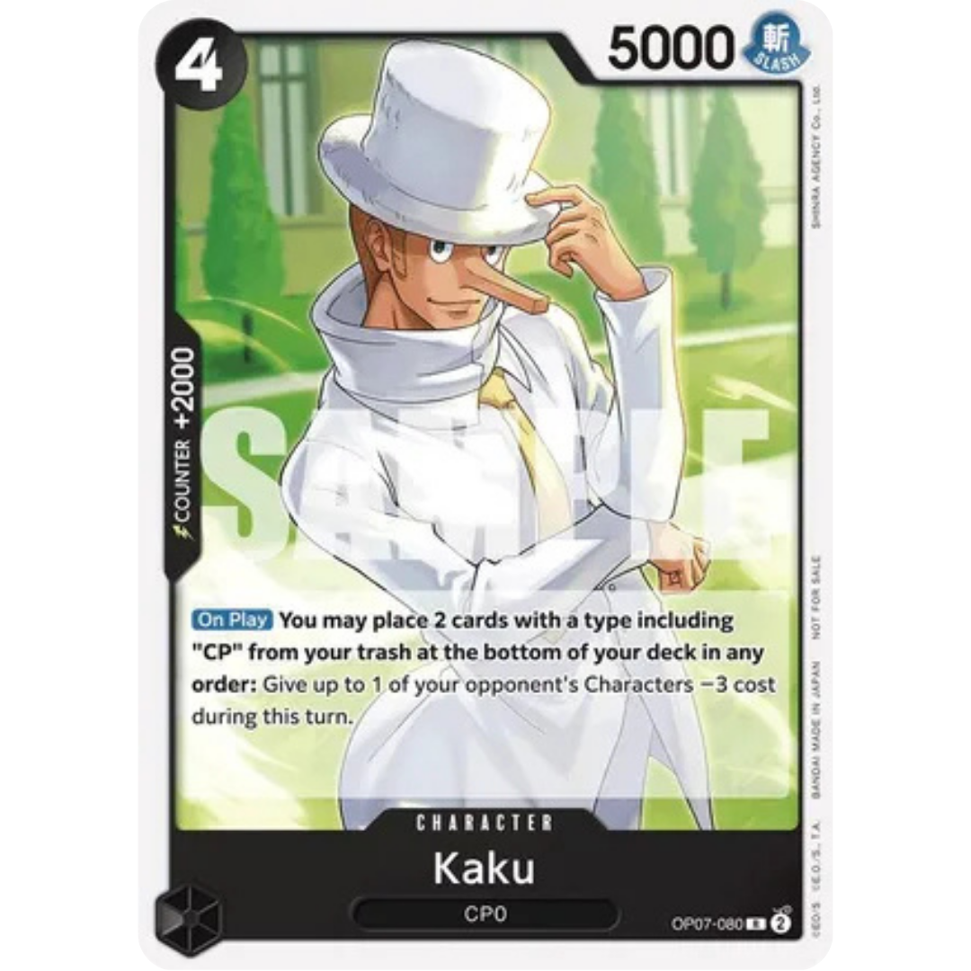Kaku (Tournament Pack 2025 Vol. 1) (OP07-080) - One Piece Promotion Cards