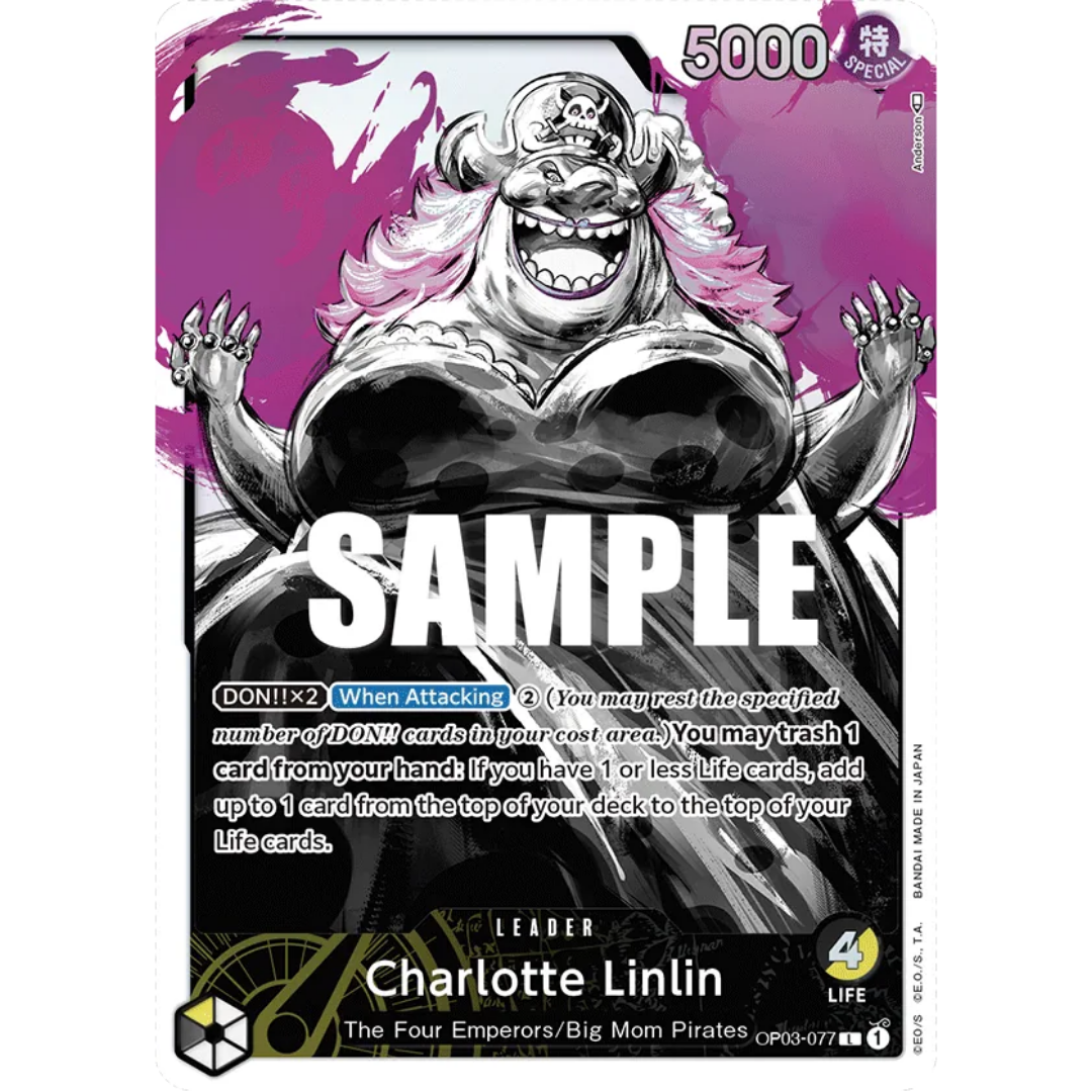 Charlotte Linlin (077) (Alternate Art) (OP03-077) - Pillars of Strength Foil