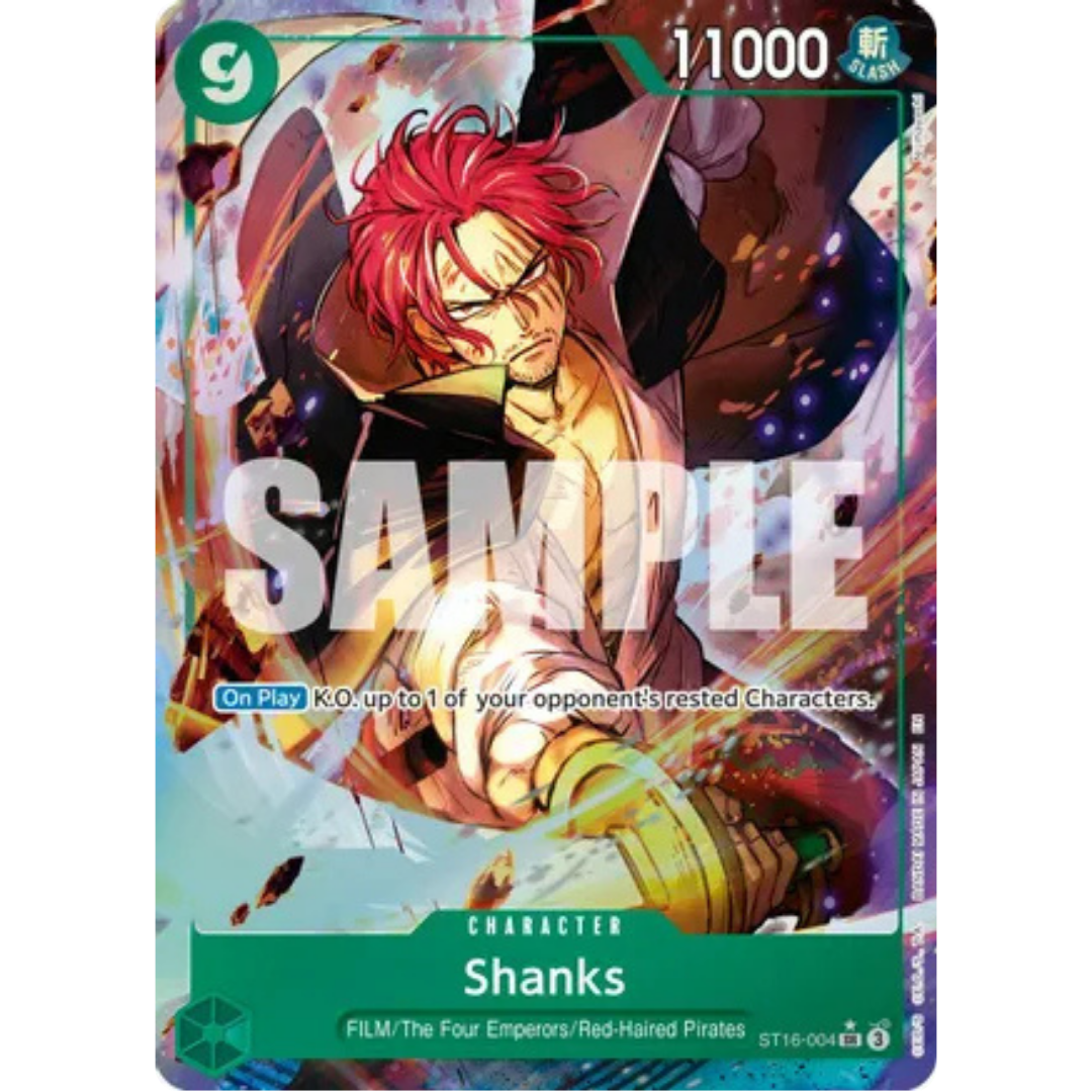 Shanks - ST16-004 (Alternate Art) (ST16-004) - Premium Booster -The Best- Vol. 2 Foil