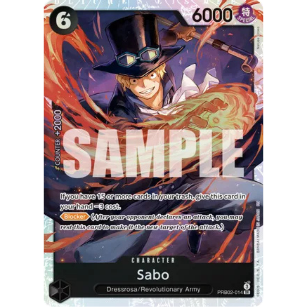 Sabo (PRB02-014) - Premium Booster -The Best- Vol. 2 Foil