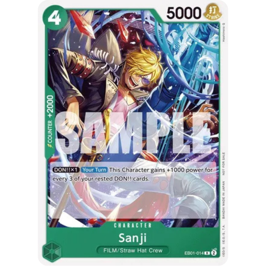 Sanji (Tournament Pack 2025 Vol. 1) (EB01-014) - One Piece Promotion Cards