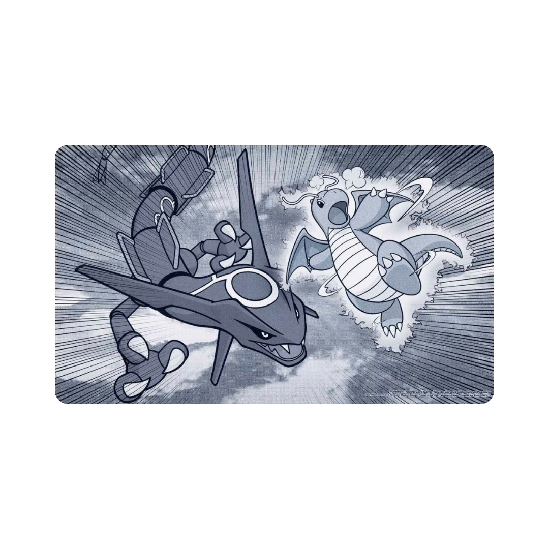 Playmat - Dragonite & Rayquaza Collide