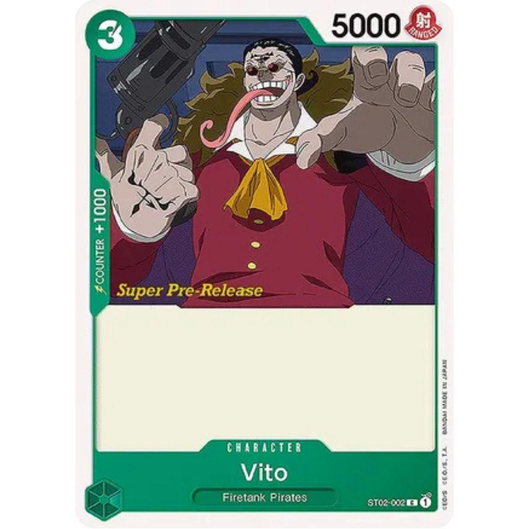 Vito (ST02-002) - Super Pre-Release Starter Deck 2: Worst Generation