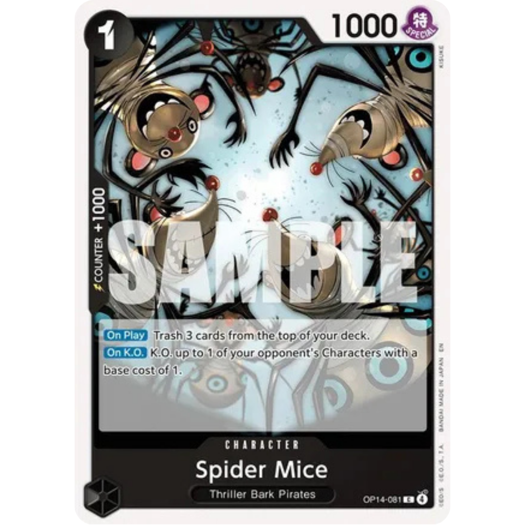 Spider Mice (OP14-081) - The Azure Sea's Seven