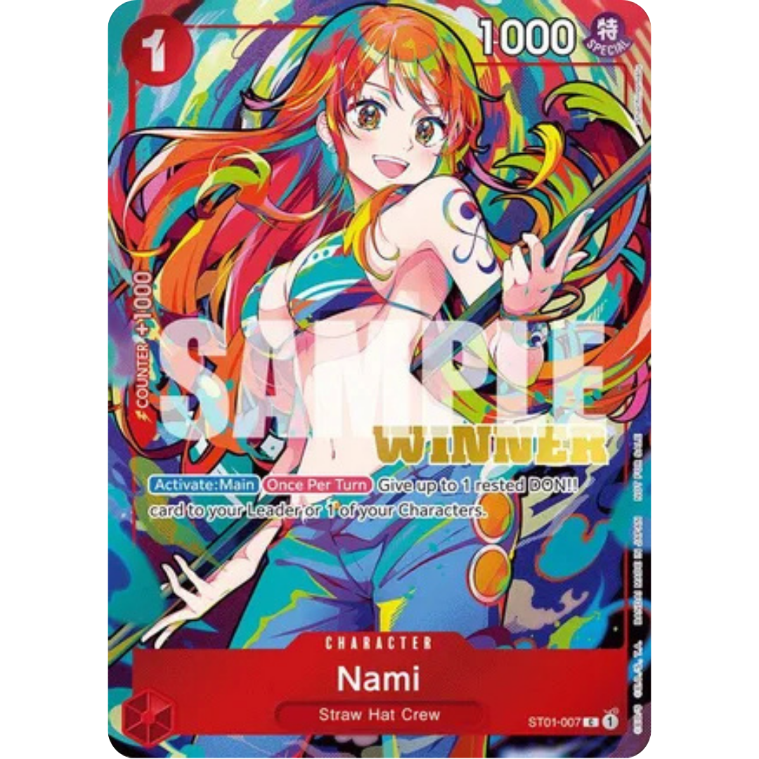 Nami (2025 New Year Event Winner) (ST01-007) - One Piece Promotion Cards Foil