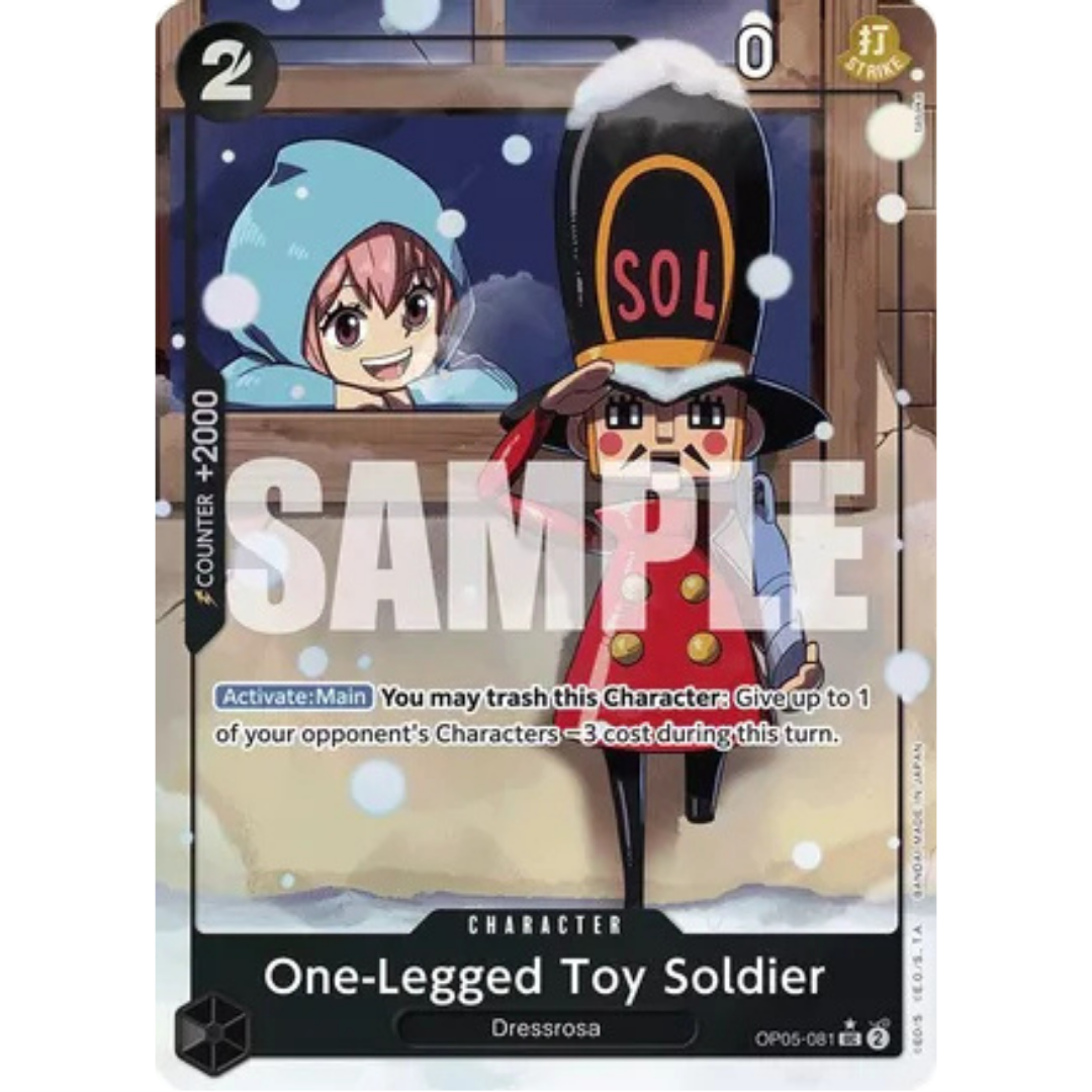 One-Legged Toy Soldier (Alternate Art) (OP05-081) - Premium Booster -The Best- Foil