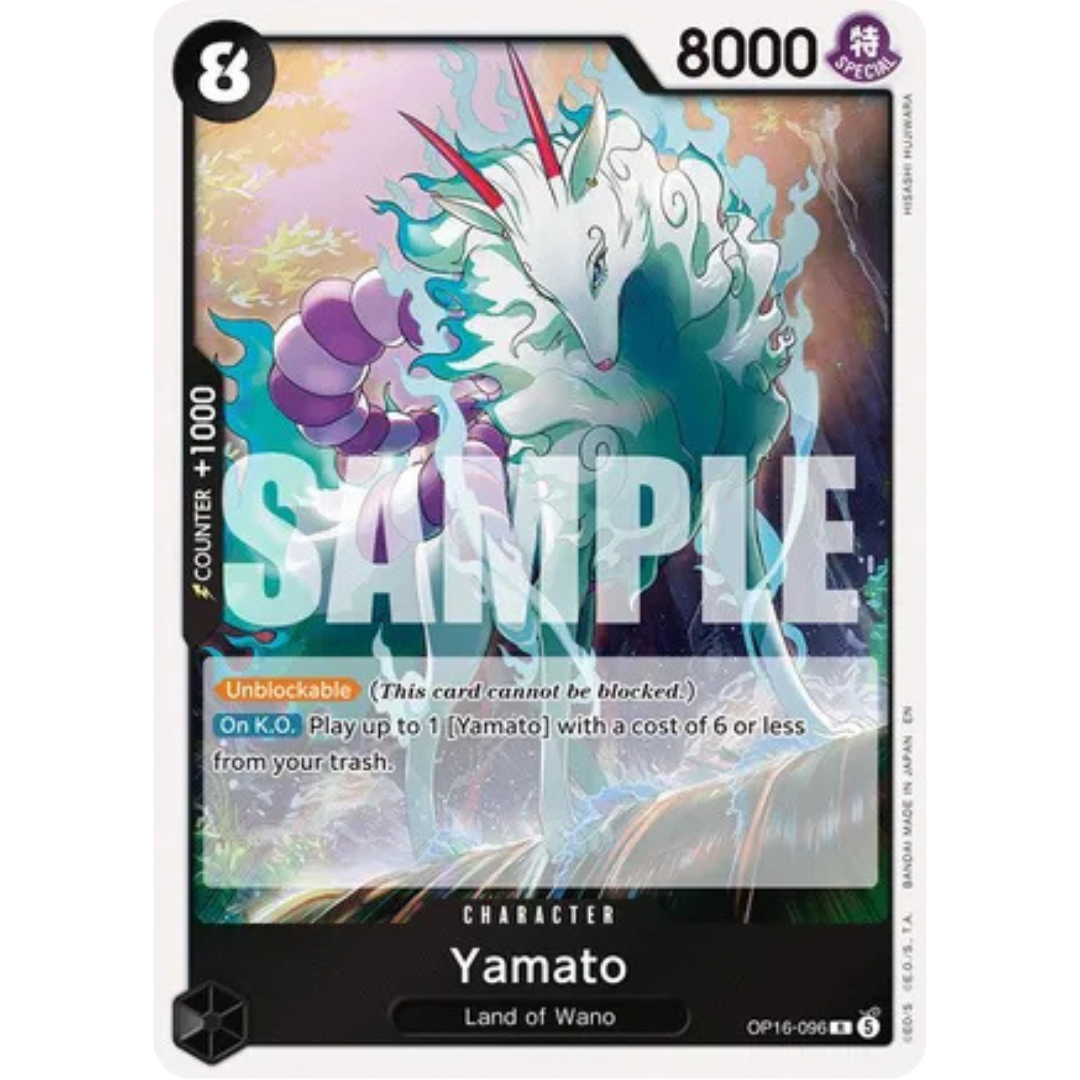 Yamato (096) (OP16-096) - The Time of Battle Foil