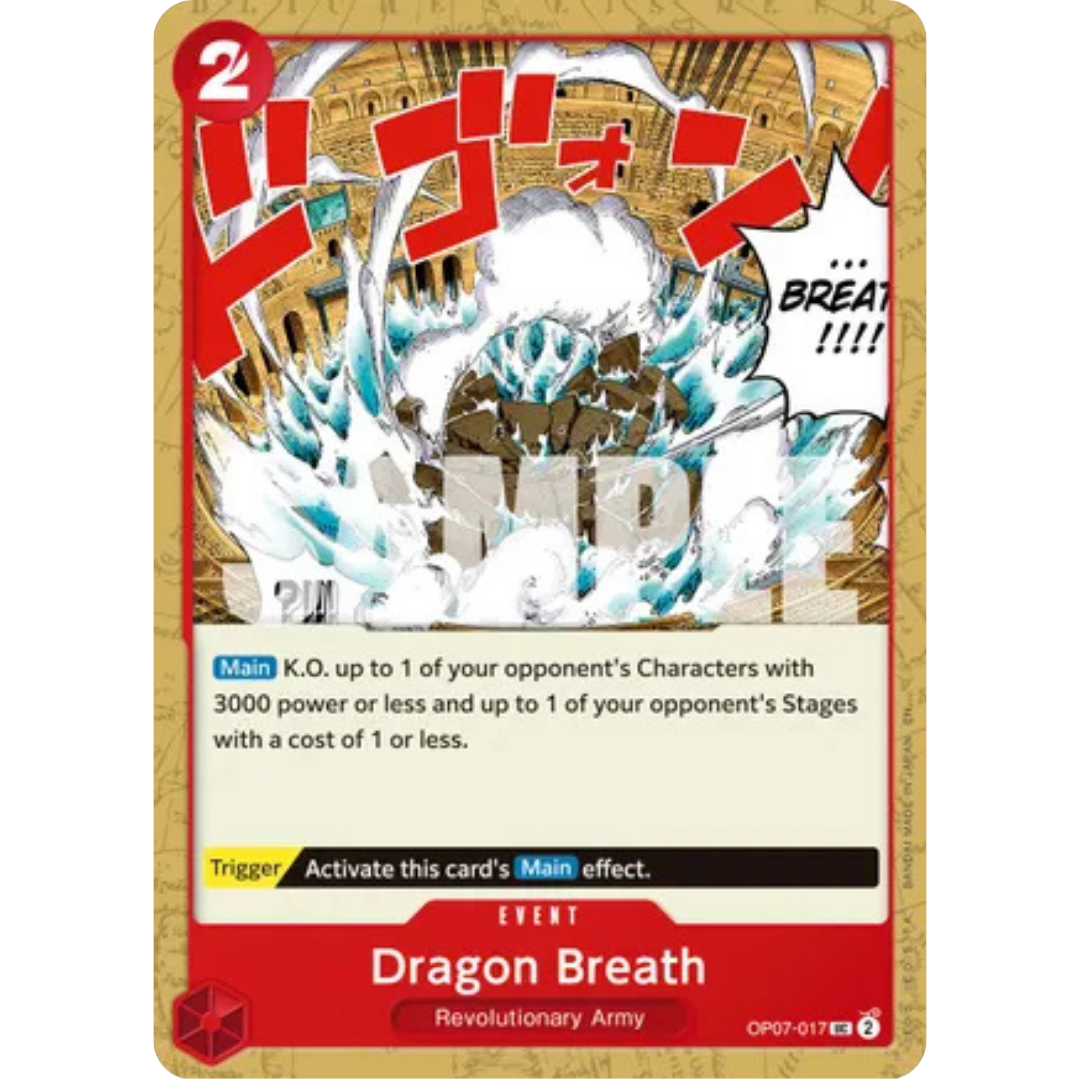 Dragon Breath (Reprint) (OP07-017) - Premium Booster -The Best- Vol. 2