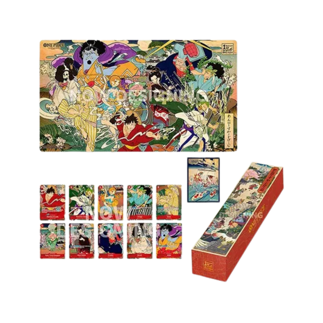 One Piece Card Game: English Version 1st Anniversary Set (Sealed Promotional Bundle)