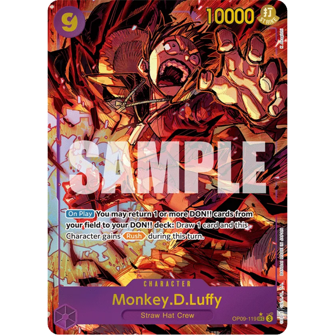Monkey.D.Luffy (119) (Alternate Art) (OP09-119) - Emperors in the New World Foil