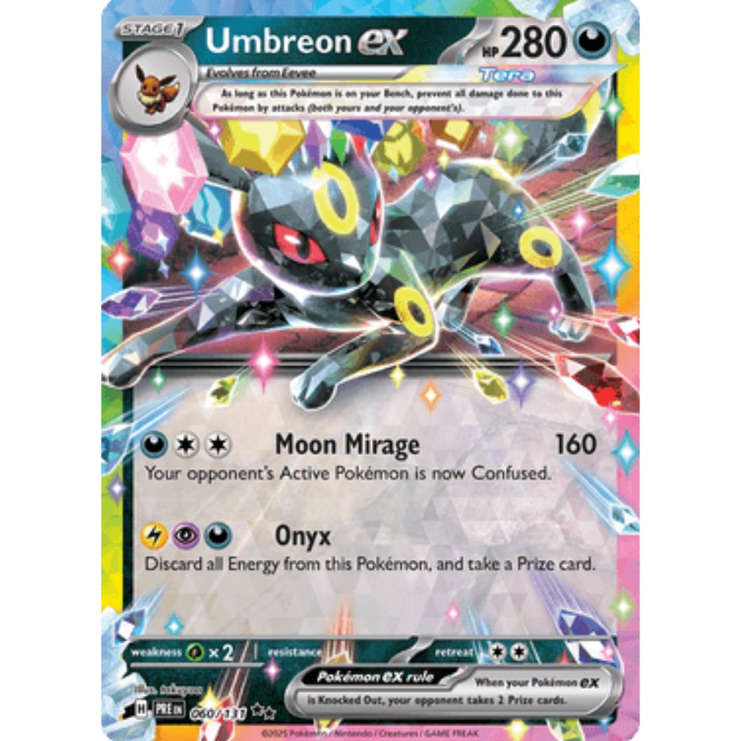 Umbreon ex 060/131 - Holofoil SV Prismatic Evolutions - Double Rare