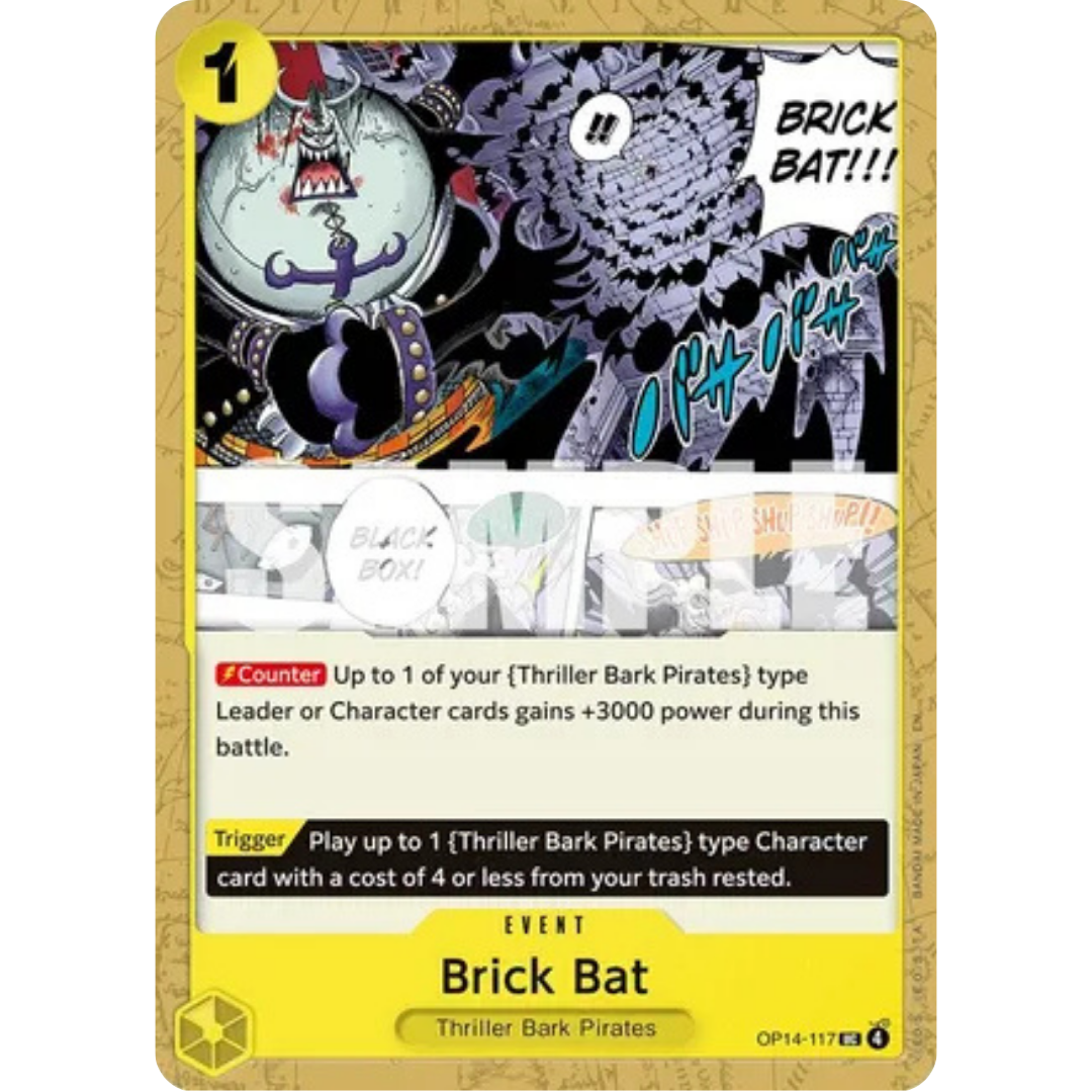 Brick Bat (OP14-117) - The Azure Sea's Seven