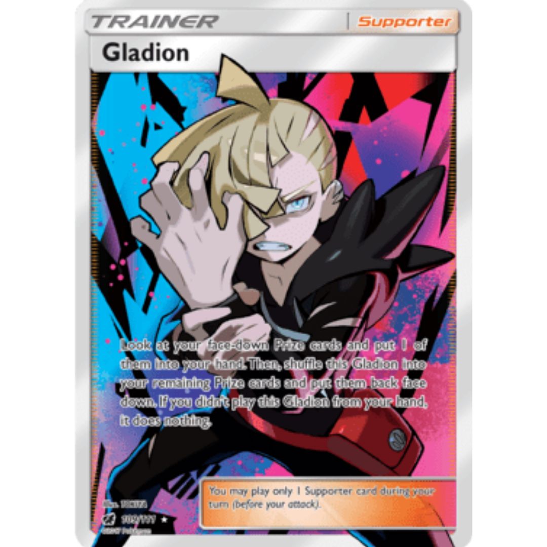 Gladion (Full Art) 109 - Holofoil SM Crimson Invasion - Ultra Rare