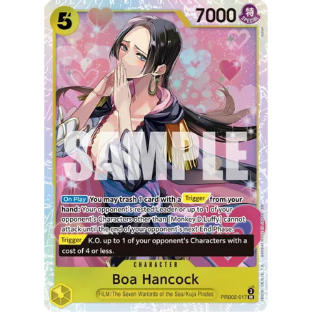 Boa Hancock (PRB02-017) - Premium Booster -The Best- Vol. 2 Foil
