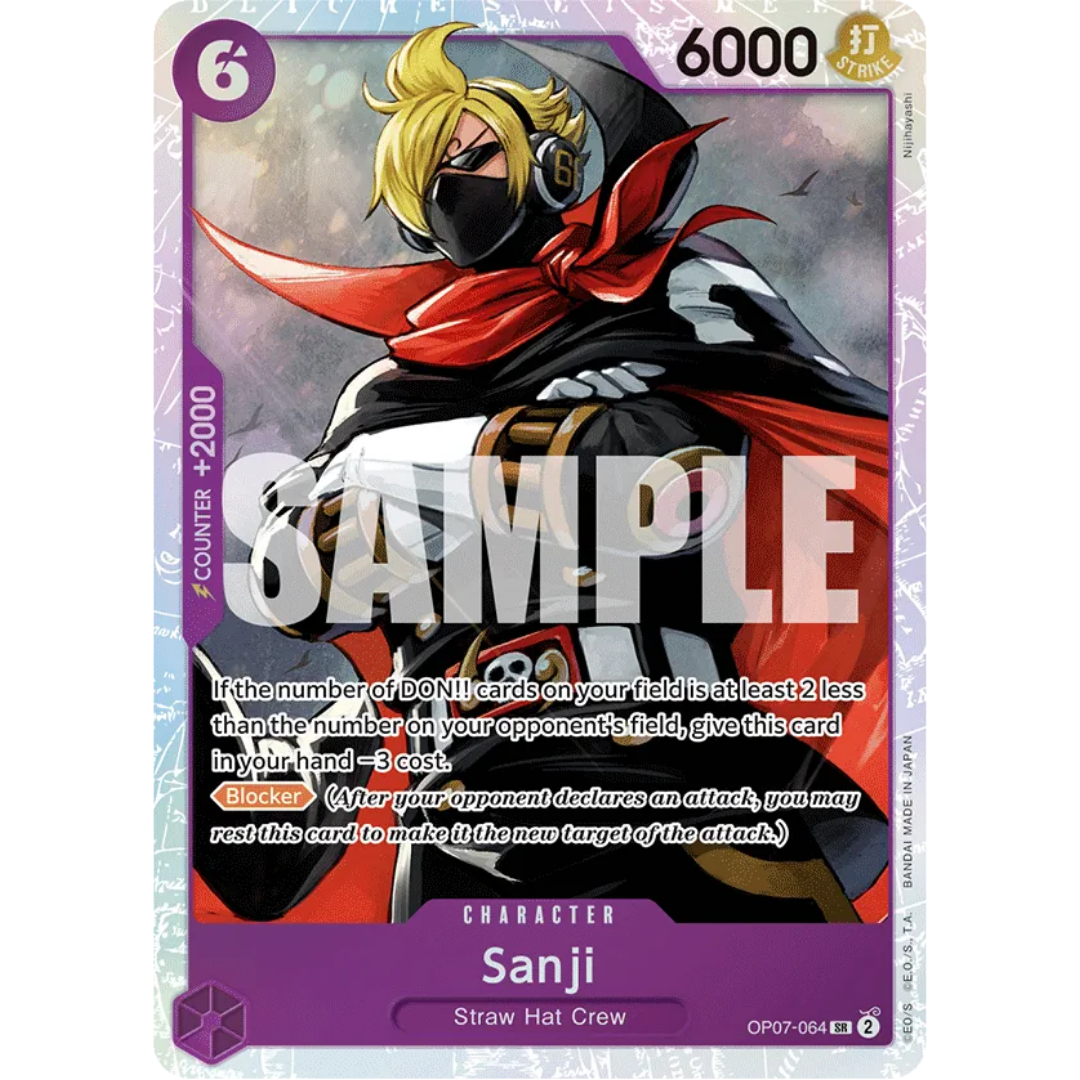 Sanji (OP07-064) - 500 Years in the Future Foil