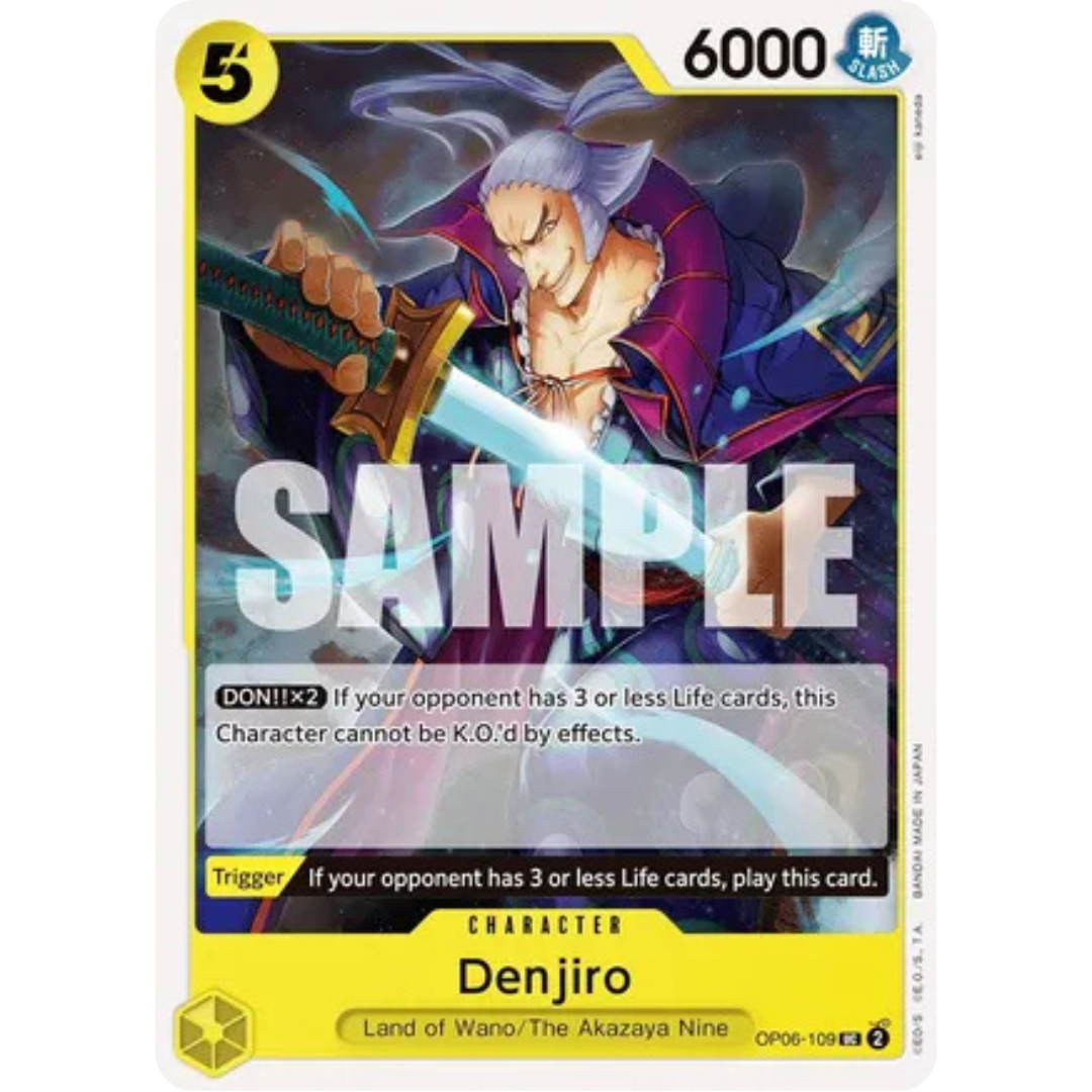 Denjiro (OP06-109) - Wings of the Captain