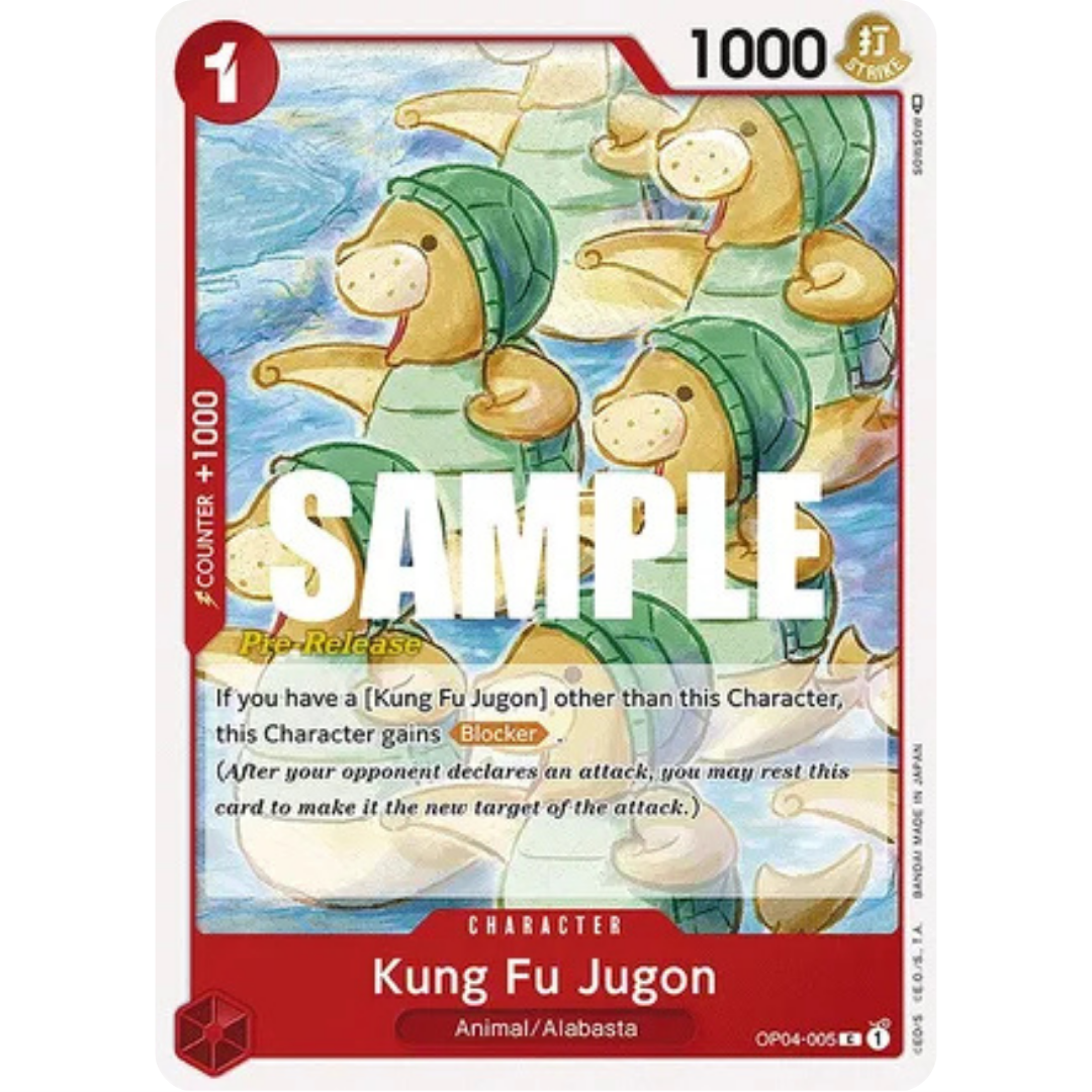 Kung Fu Jugon (OP04-005) - Kingdoms of Intrigue Pre-Release Cards