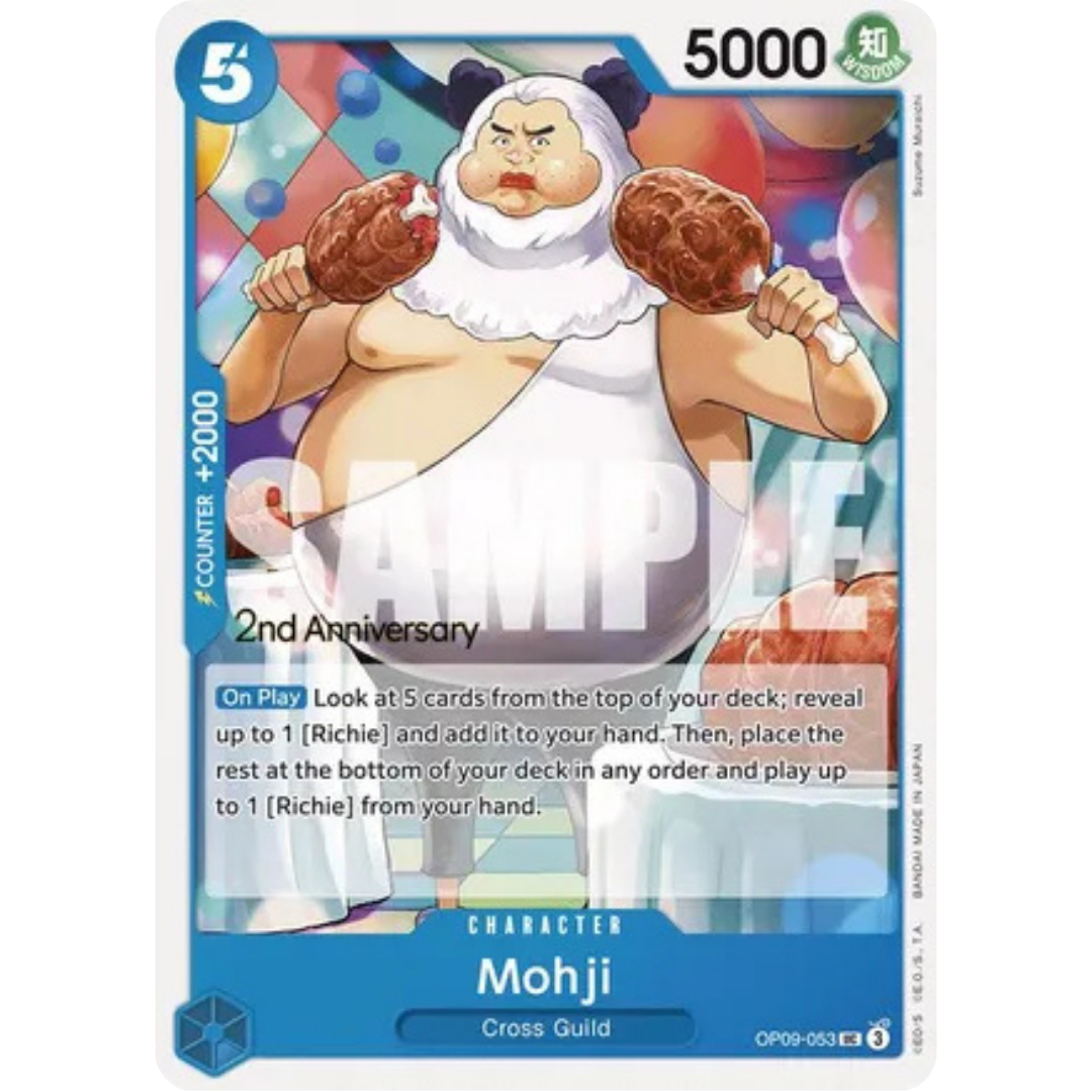 Mohji (OP09-053) - Emperors in the New World: 2nd Anniversary Tournament Cards