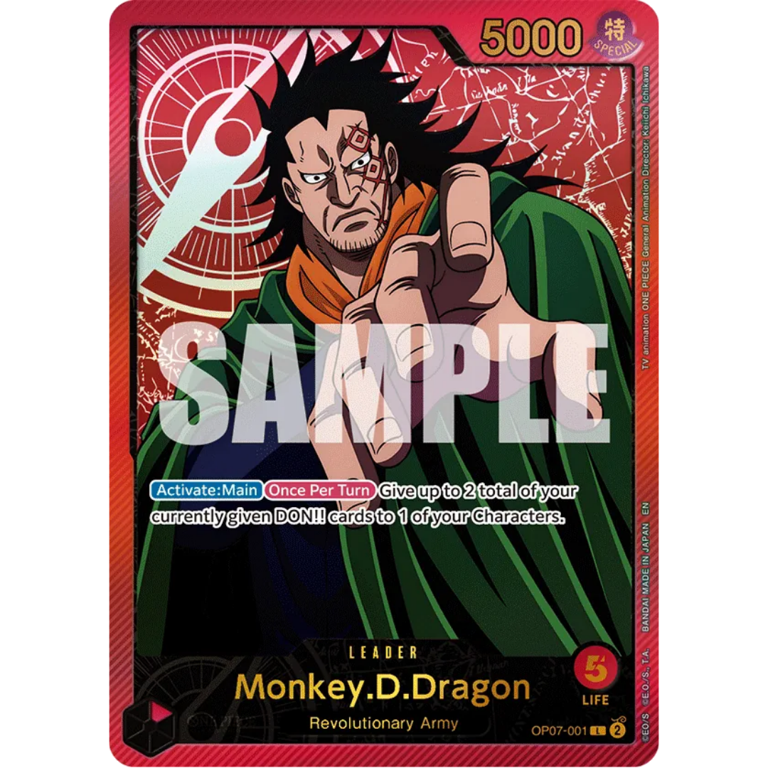 Monkey.D.Dragon (SPR) (OP07-001) - Extra Booster: Anime 25th Collection Foil