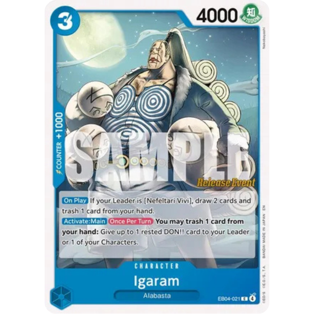 Igaram (EB04-021) - The Azure Sea's Seven Release Event Cards