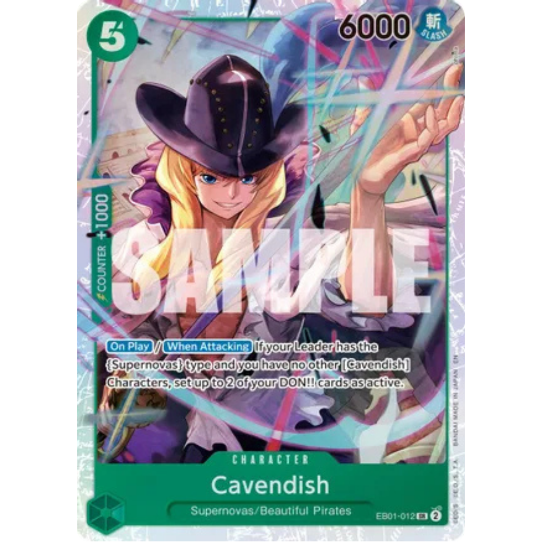 Cavendish - EB01-012 (Reprint) (EB01-012) - Premium Booster -The Best- Vol. 2 Foil