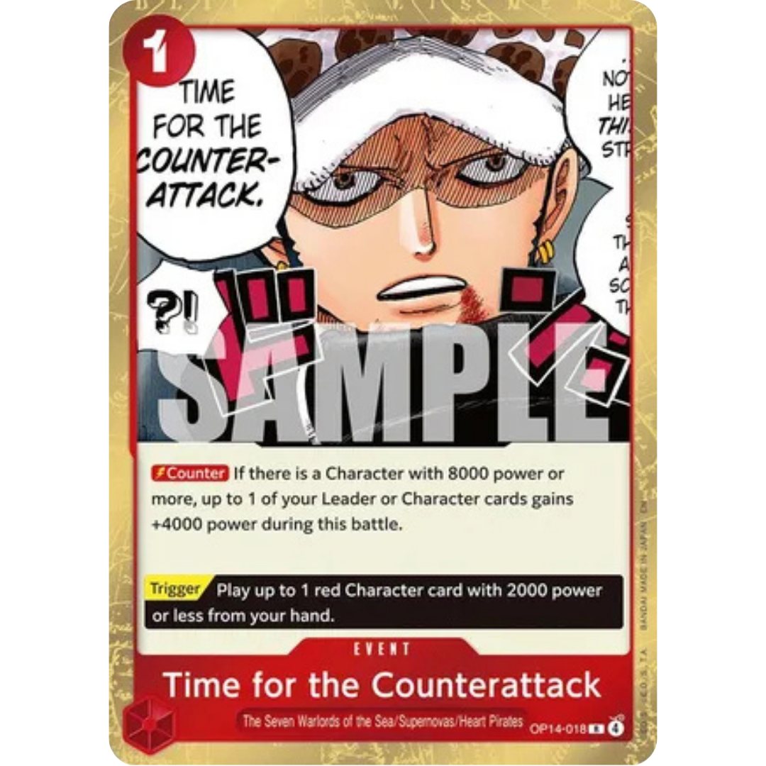Time for the Counterattack (OP14-018) - The Azure Sea's Seven Foil