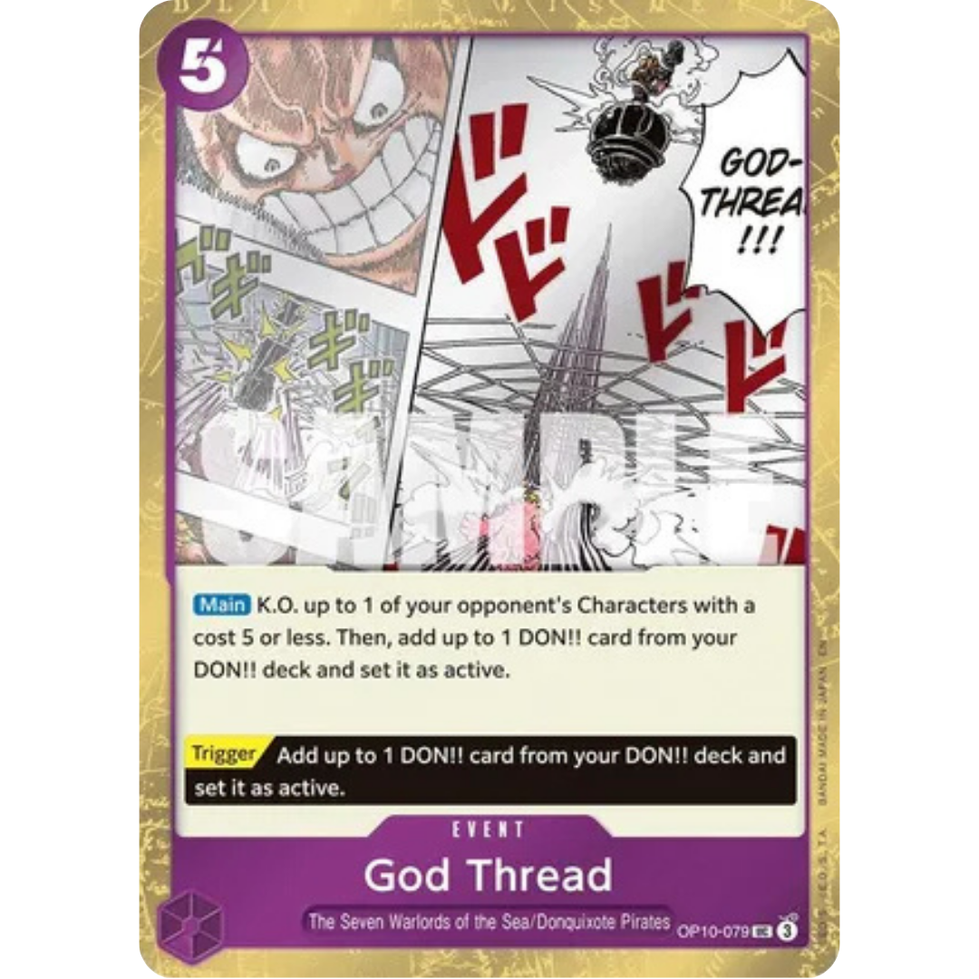 God Thread (Pirate Foil) (OP10-079) - Premium Booster -The Best- Vol. 2 Foil