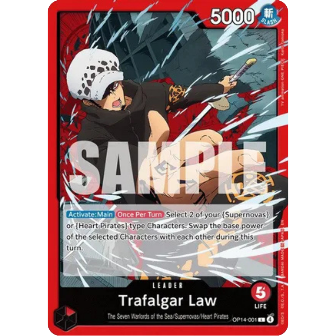 Trafalgar Law (OP14-001) - The Azure Sea's Seven