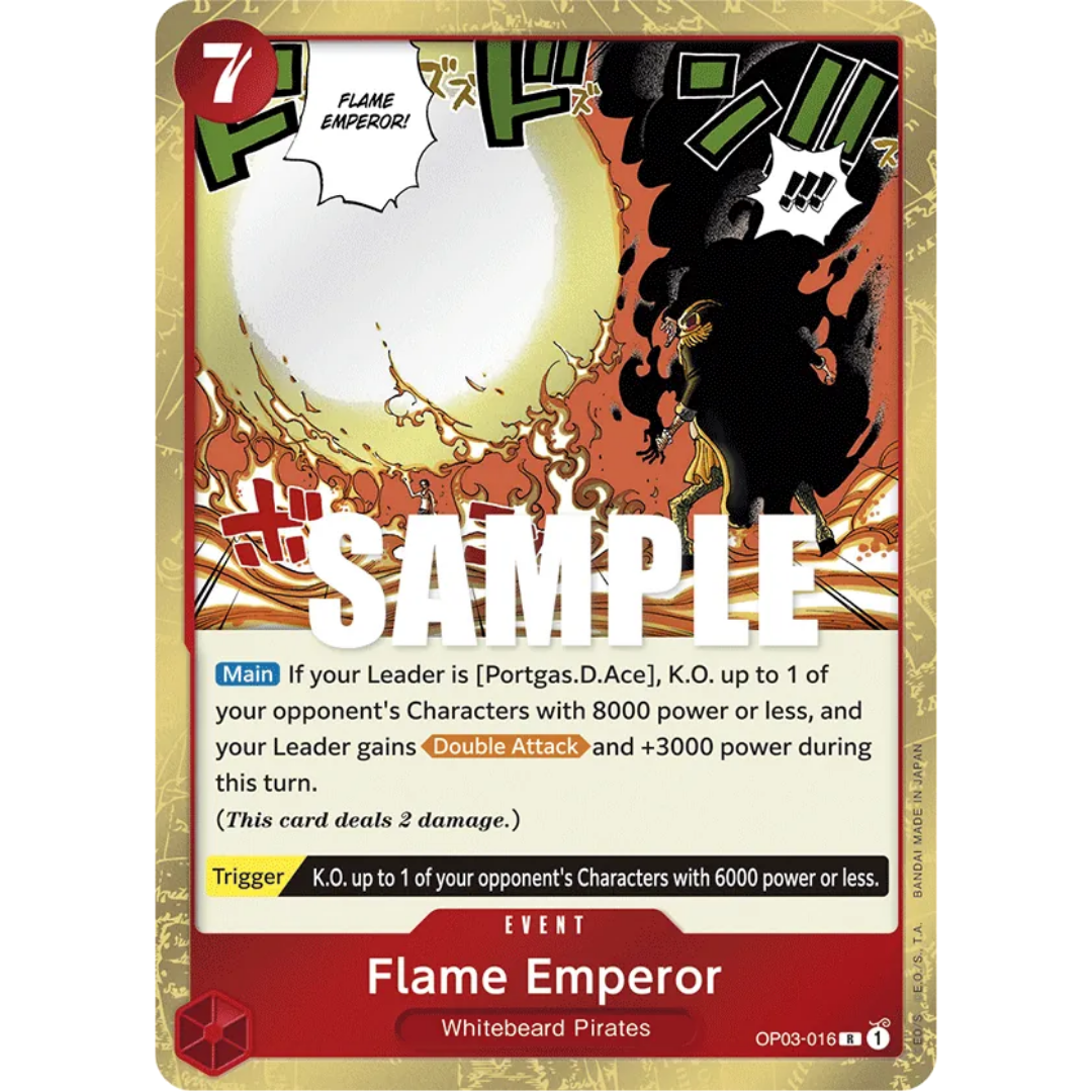 Flame Emperor (OP03-016) - Pillars of Strength Foil