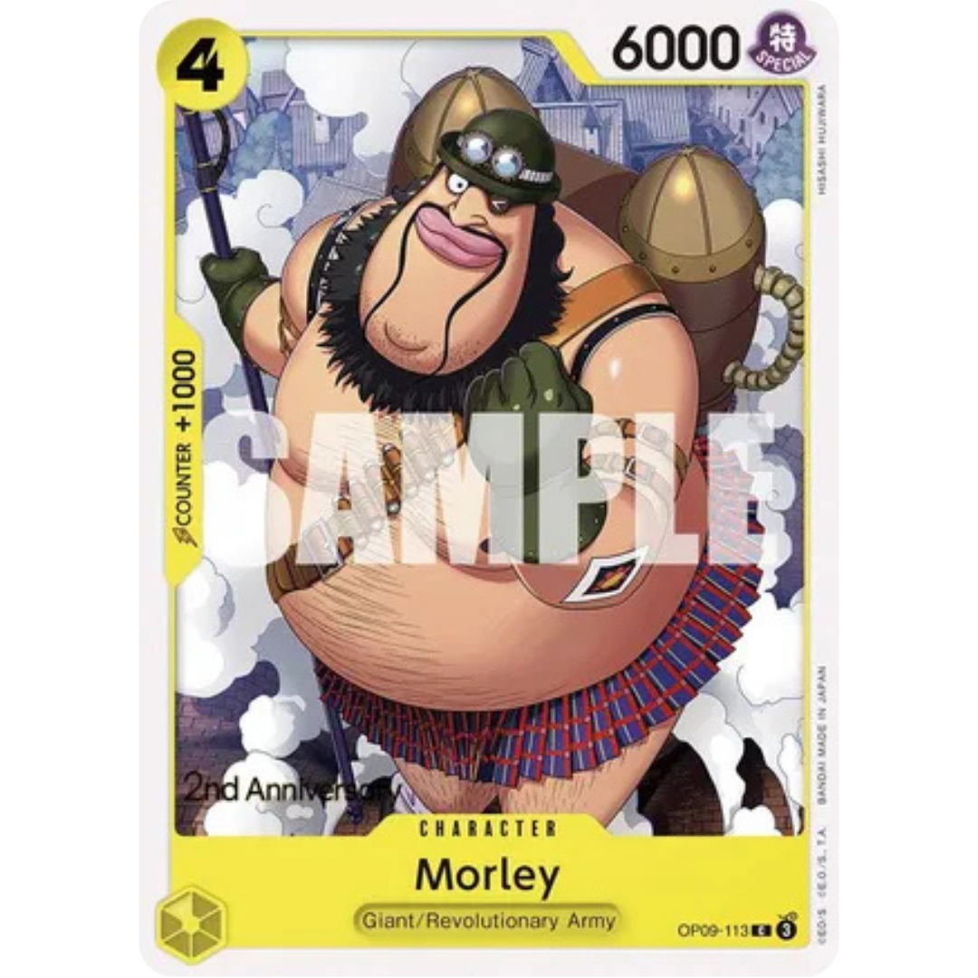 Morley (OP09-113) - Emperors in the New World: 2nd Anniversary Tournament Cards