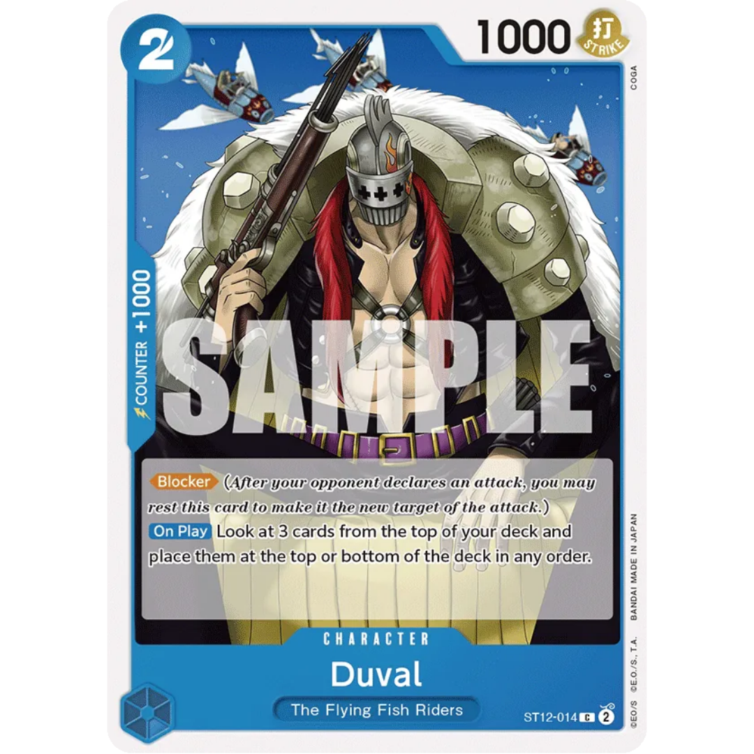 Duval (ST12-014) - Starter Deck 12: Zoro and Sanji