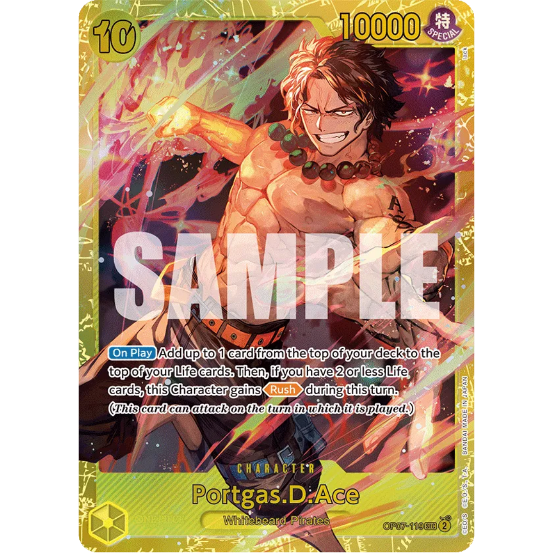 Portgas.D.Ace (119) (OP07-119) - 500 Years in the Future Foil