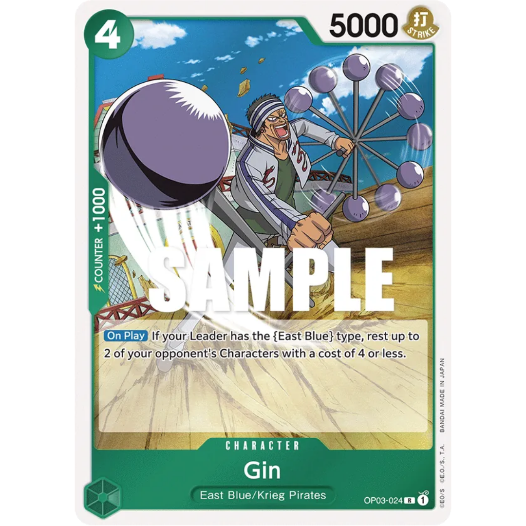 Gin (OP03-024) - Pillars of Strength Foil