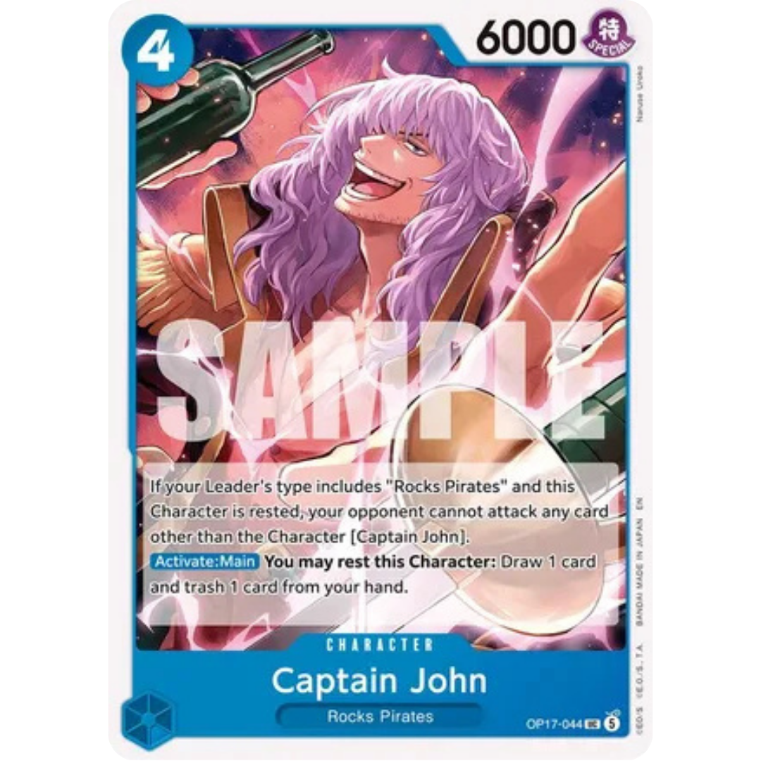 Captain John (OP17-044) - The World's Strongest Warriors